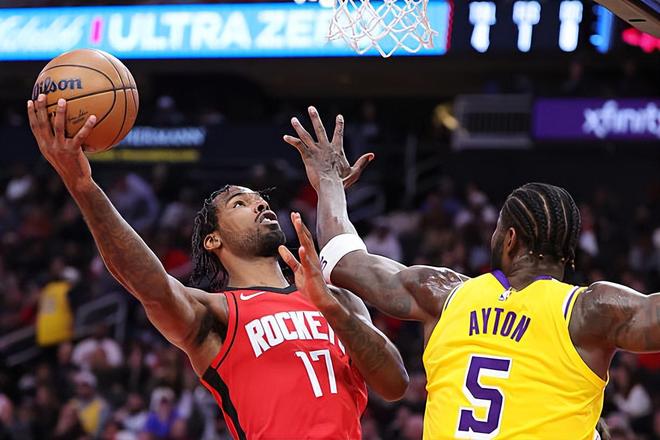 湖人轻取火箭终结对手连胜 伊森低迷成关键因素